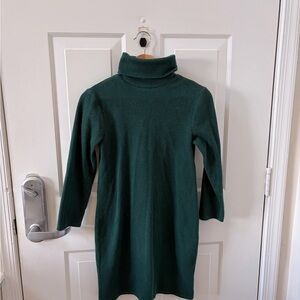 Urban Outfitters Green Turtleneck Sweater Dress